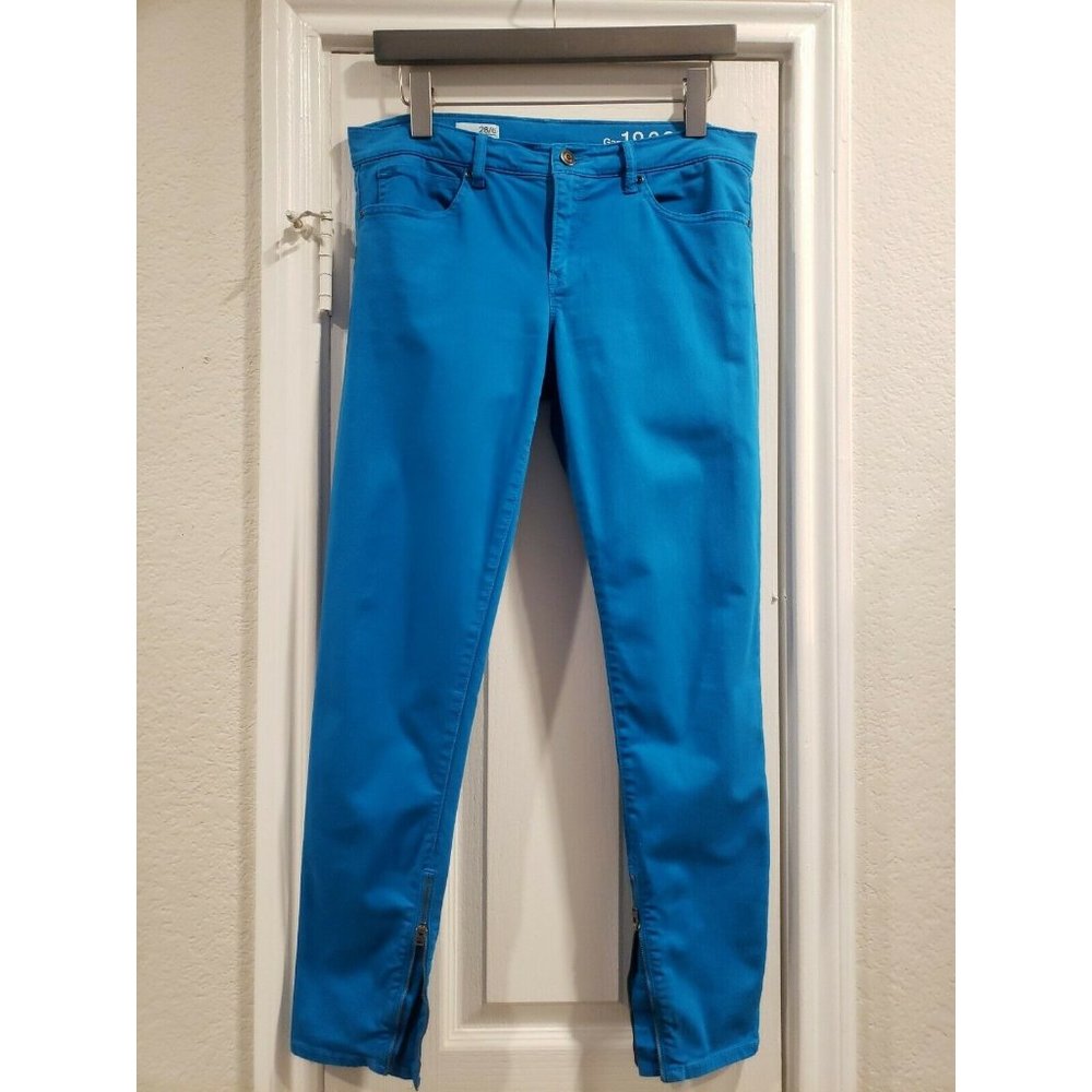 GAP 1969 LEGGING JEAN JEANS IN SEVEN SEAS Size 28/6